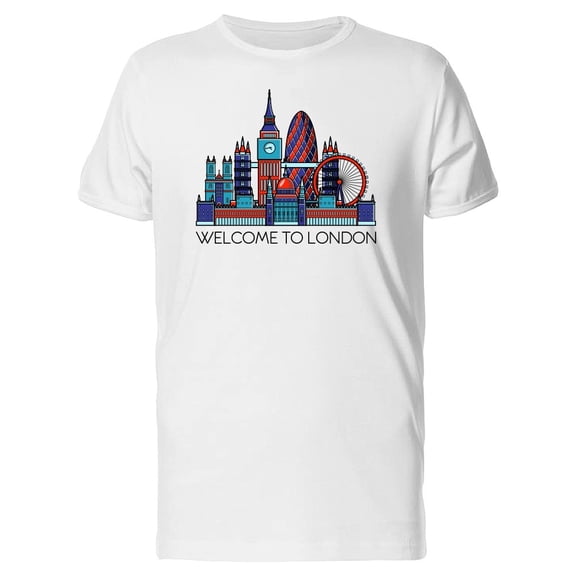 Big City Welcome To London Tee Men's -Image by Shutterstock