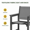 thumbnail image 7 of JUSTLET Outdoor Patio Dining Chairs Set of 2, 2 Chairs, Grey, 7 of 7
