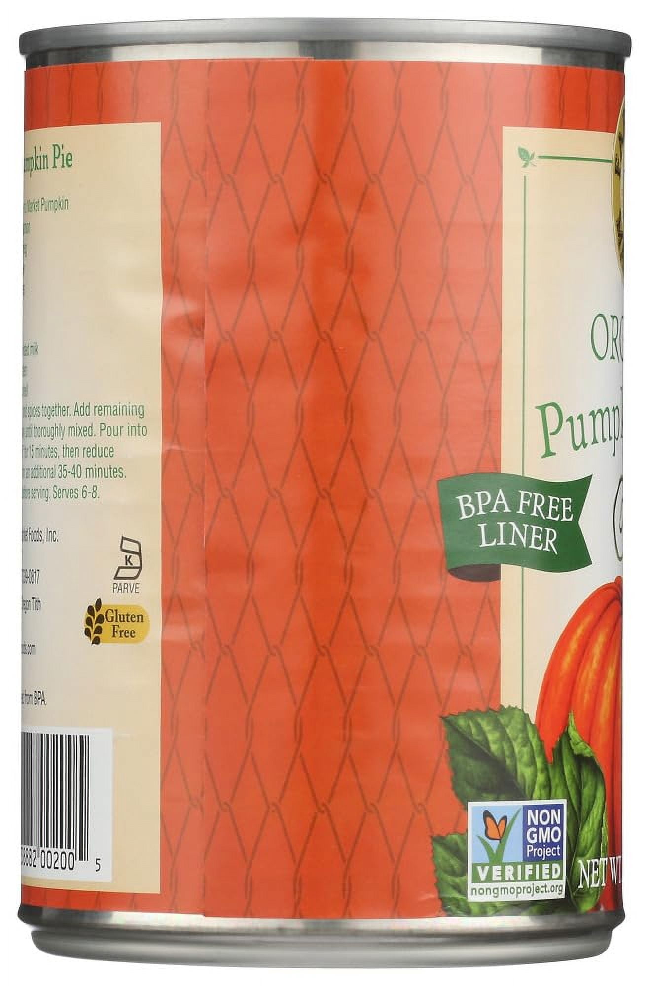 FARMERS MARKET FOODS PUMPKIN ORG 15 OZ - Pack of 12