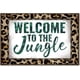 thumbnail image 1 of Letrero de hojalata vintage de jungla de 20 x 30 cm con la frase "Bienvenido a la jungla". Letreros de hojalata retro para jardín, cuevas, decoración de pared., 1 of 9
