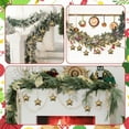 thumbnail image 3 of XYAIYT 12 Piece Star Shaped Christmas Tree Ornaments DIY Metal Christmas Decorations Long Lasting Rust Resistant Perfect for Christmas Trees and Wreaths Easy to Hang Gold 1.4in, 3 of 5