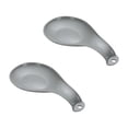 thumbnail image 2 of TidBay 2Pcs Spoon Rest for Stove Top Durable Plastic Spoon Holder Kitchen Utensils Holder Easy to Clean Spoon Mat Compact Size Ladle Holder Stylish Look Dishwasher Safe, 2 of 8