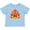 AE-Light Blue, variant on Thanksgiving Cute Football Turkey Boys or Girls Baby T-Shirt