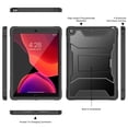 thumbnail image 5 of Soke Case for iPad 9th/8th/7th Generation 10.2-Inch (2021/2020/2019 Release), with Built-in Screen Protector and Kickstand, Rugged Full Body Protective Cover for Apple iPad 10.2 Inch - Black, 5 of 7
