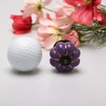 thumbnail image 3 of Ceramic Vintage Knobs Drawer Pumpkin Shaped Pull Handle Cupboard Wardrobe Dresser Door 10pcs Purple, 3 of 7