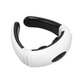 thumbnail image 3 of Pulse Neck Massager, Electrode Pads Muscle Relaxing Relieve Fatigue Electric Pulse Neck Massager 500mAh Battery White  for Daily Use, 3 of 7