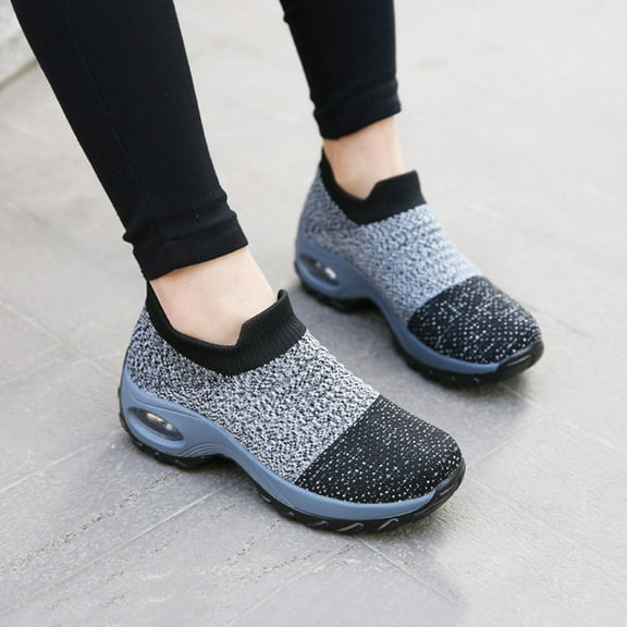ELAYARD Shake Shoes for Women Grey 1 Pair