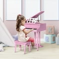 thumbnail image 2 of HOMCOM Piano Moderne pour Enfants, 30 Touches, Ensemble de 2, Mini Jouet pour Enfant, Rose, 2 of 10