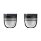 thumbnail image 1 of Injueey Paquete de 2 luces solares IP65 impermeables para caminos, patio, paisaje, lámpara brillante recargable para jardín, Patio, balcón Jardín y Patio Injueey HA065103-00, 1 of 6