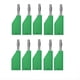 thumbnail image 1 of 10 Unids/Set Conector J.10054 4mm Enchufe Apilable Conector Tipo Banana Conector Frontal Enchufes Multifunción, Verde, 1 of 7