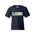 thumbnail image 1 of Youth Lions T-Shirt For Girls and Boys - XS To XL, 1 of 5