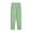 Green-2, variant on LLYwey Pants Jumpsuit For Women Women's Fashion Solid Color Pendant High Waist Straight Leg Casual Suit Pants Wide Leg Linen Pants Long Pant Style H1331 Green-2 M