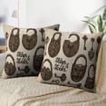 thumbnail image 4 of LALILO Throw Pillow Covers Vintage Keys And Open And Secret Collection Cushion Cover 18" x 18", 2 Pack, 4 of 6