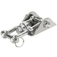 thumbnail image 2 of Rotatable Swing Hanger Hook 304 Stainless Steel Fixed Plate Buckle for Yoga Hammock Chair Sandbag, 2 of 8