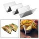 thumbnail image 1 of Soporte para Tacos de Acero Inoxidable Macarena Tamaño 13 x 10 x 5 cm, 1 of 8