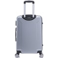 thumbnail image 3 of TUCCI ITALY Lustria Hardside Spinner Luggage 3-Piece Set 20/24/28", Scratch Resistant, Lightweight - Silver, 3 of 8