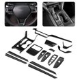 thumbnail image 4 of Central 15pcs Car Interior Trim Kit Door Panel Rear Cup Holder Decor Cover Fit for   10th 18‑20, 4 of 8