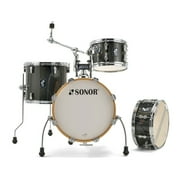 Sonor AQX Jungle 4-Piece Drum Shell Pack (Black Midnight Sparkle)