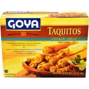 Goya Chicken Taquitos, 21.164 Ounce -- 12 per case.