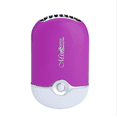 thumbnail image 1 of USB Mini Portable Fans Rechargeable Electric Bladeless Handheld Air Conditioning Cooling Refrigeration Fan For Eyelash (Purple), 1 of 6