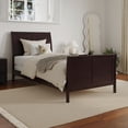 thumbnail image 2 of AFI Portland Twin XL Foundation Bed Frame with Matching Footboard, Espresso, 2 of 9