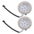 thumbnail image 1 of 2 bombillas LED para campana extractora, de repuesto, color blanco frío, para electrodomésticos de cocina, fáciles de instalar, redondas, 12 V CC., 1 of 8