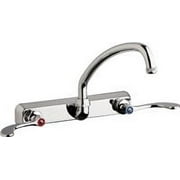 Chicago Faucets W8w-L9e1-317Ab Commercial Grade Centerset Laundry / Service Faucet -