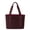 Black Cherry Wvn Qltd, variant on Arlo Large Tote , Repreve EcoTwill Quilted