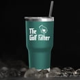 thumbnail image 2 of Funny Golf Gifts for Men Unique 30oz Golf Tumbler Coffee Mug Cup Father''s Day Christmas Golfers Gifts for Dad Grandpa Stainless Steel Insulated Cup With Lid and Straw, 2 of 6