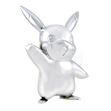 Jazwares - Pokemon Select Battle Figure - Silver Pikachu