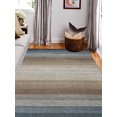 thumbnail image 4 of Bashian S176-LBL-8X10-ALM195 Bashian Contempo Collection Contemporary 100 Percent Wool Hand Loomed Area Rug, Light Blue - 7 ft. 6 in. x 9 ft. 6 in., 4 of 5