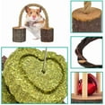 thumbnail image 5 of 12 Pack Hamster Chew Toys, Natural Wooden Roller Teeth Care Molar Toy for Rabbits Bird Rabbits Hamster Gerbil, 5 of 6