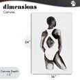 thumbnail image 4 of Stupell Industries Modern Beach Day Swimsuit Silhouette Canvas Art, 16 x 24, by Simone Elum, 4 of 8