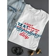 thumbnail image 3 of 4 July Independence Day, Banner T-Shirt Women -Image by Shutterstock, Female XX-Large, 3 of 4