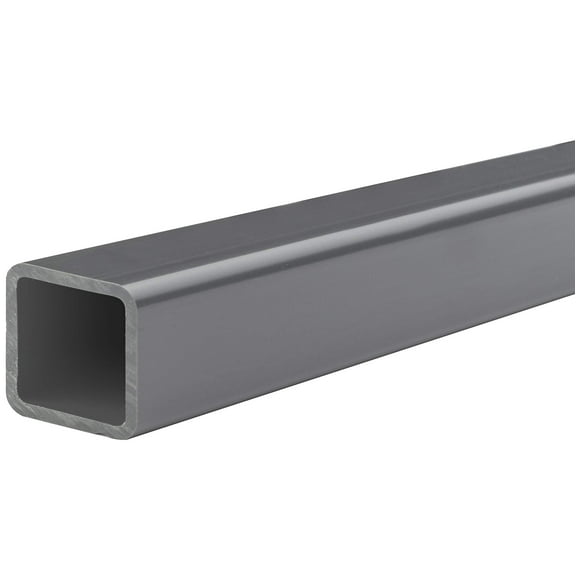 USA SEALING Bulk-RPT-PVC-5 PVC Rectangular Tubes, 2" Outside Height, 2" Outside Width, 6 ft. Long CA1