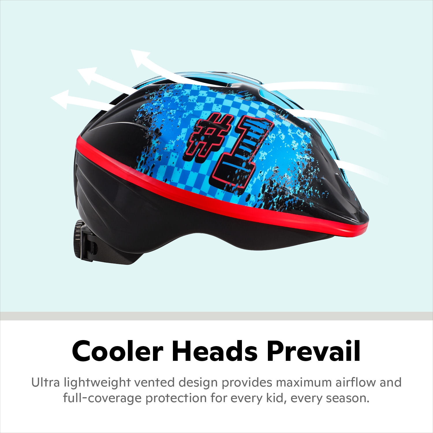 Schwinn Classic Toddler Bike Helmet, Ages 3-5, Blue