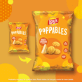 thumbnail image 3 of Lay's Poppables White Cheddar Flavored Potato Snack Chips, 5 Oz Bag, 3 of 5