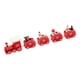 thumbnail image 1 of Miniatura de decoración de tren de madera de Navidad, adorno de mesa pintado, decoración del hogar para adultos y niños Rojo perfecl Adorno de tren, 1 of 8