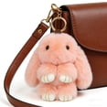 thumbnail image 7 of Bunny Lulu Keychain Plush, Handmade Soft Bunny Charms, Fluffy Plush Keychain for Bags & Backpacks, Cute Easter Bunny Keychain, Gifts for Women, 7 of 7