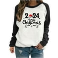thumbnail image 2 of Leesechin Womens Tops Long Sleeve Christmas Clearance, 2 of 4