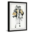 thumbnail image 2 of Marmont Hill Twin Fashionistas Giclee Print Framed Wall Art, 2 of 3