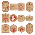thumbnail image 3 of Deago 24 Pcs Christmas Wine Bottle Label Stickers Santa Snowman Christmas Party Wine Bottle Decorations Xmas Wine Bottle Cover for Christmas Party Supplies Decor, 3 of 9