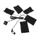 thumbnail image 4 of Ropa Eléctrica Usb, Cinco Almohadillas Calefactoras, Elemento Calefactor, Herramienta Calentadora De Temperatura Ajustable Guardurnaity AF000804-00, 4 of 6