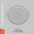 thumbnail image 2 of Poêle à Pizza Emporio Kitchen 33 cm Antiadhésive Perforée, 2 of 8