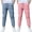 Z82 Light Blue, variant on Mifsaly 2 Pack Boys Linen Cotton Jogger Pants Kids Youth Lightweight Casual Pants Solid Anti Mosquito Summer Outdoor Hiking Playwear with Pockets