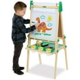 Crayola Double Sided Wooden Easel for Kids, Dry Erase