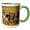 Green/White, variant on 3drose, Cape Mountain Zebra, Bushmans Kloof, South Africa-af42 Rbe0022 - Ralph H. Bendjebar, 11oz Two-tone Red Mug