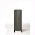 thumbnail image 4 of Chests | Valdemar Weathered Gray 5-Drawer Chest | Gray | Synthetic Wood, 4 of 5