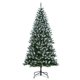 thumbnail image 4 of Árbol de Navidad Artificial de Abeto Lápiz Flocado de Nieve de 7,5 Pies con Piñas, Pino Navideño Preiluminado con 352 Puntas de Rama, 150 Luces LED, para Decoración Del Hogar, la Oficina y la Fiesta, 4 of 8