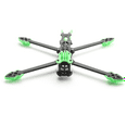 thumbnail image 5 of Kit de para Cuadricóptero Mark4 de 7 Pulgadas y 295 mm, Brazo de 5 mm, para Dron de Carreras RC y FPV Freestyle de 7 Pulgadas con Impresión Verde, 5 of 5
